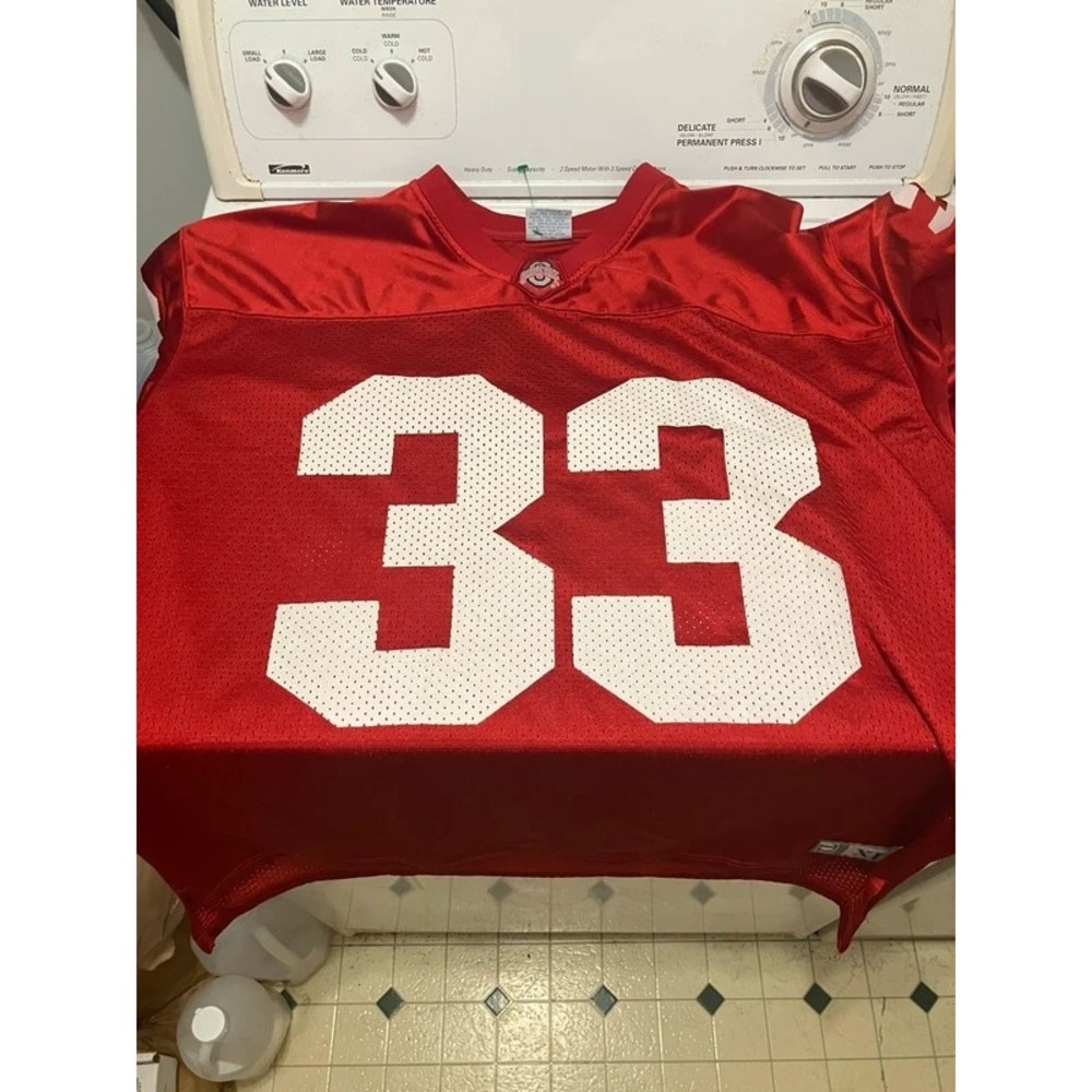 Ohio State Buckeyes Jersey Mens XL Red Football SKL Jack Sawyer Scarlet
